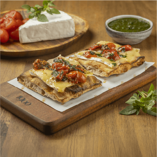 Bruschetta Pesto & Brie